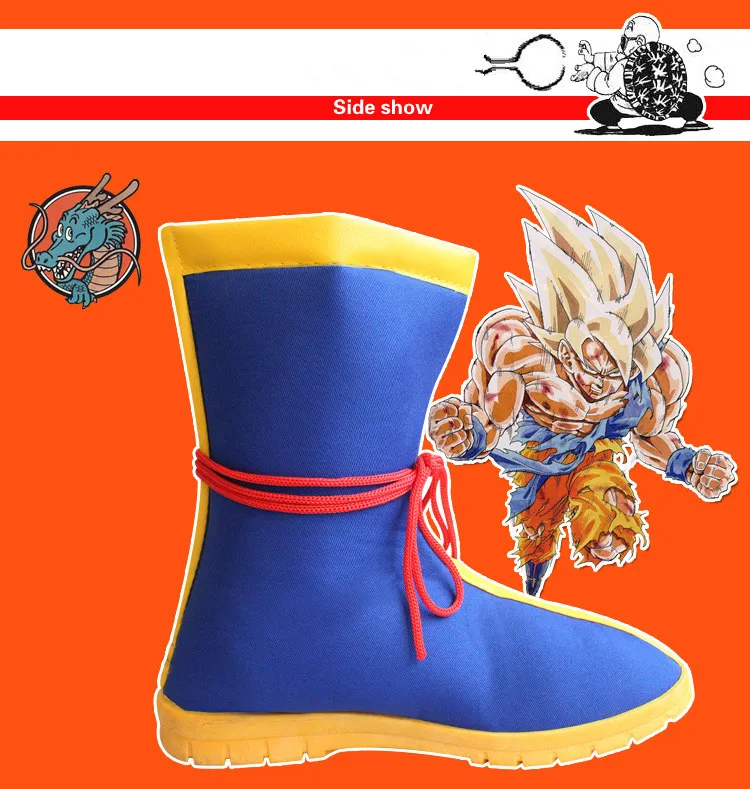 Обувь для костюмированной вечеринки в стиле аниме «Dragon Ball Heroes Z Son Goku»; новое поступление