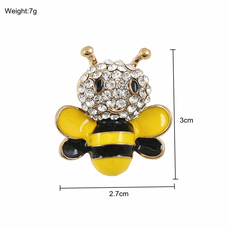 Мини броши OneckOha в виде пчелы|mini brooch|collar pinbrooch gift |