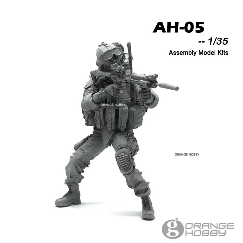 OHS YuFanModel 1/35 AH 01 07 серия Современная сборка спецармии США модель военной модели|model