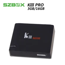 MECOOL KIII PRO DVB-S2 DVB-T2 DVB-C Android 7.1 TV Box 3GB 16GB K3 Pro Amlogic S912 Octa Core 64bit 4K Combo CCCAM NEWCAMD