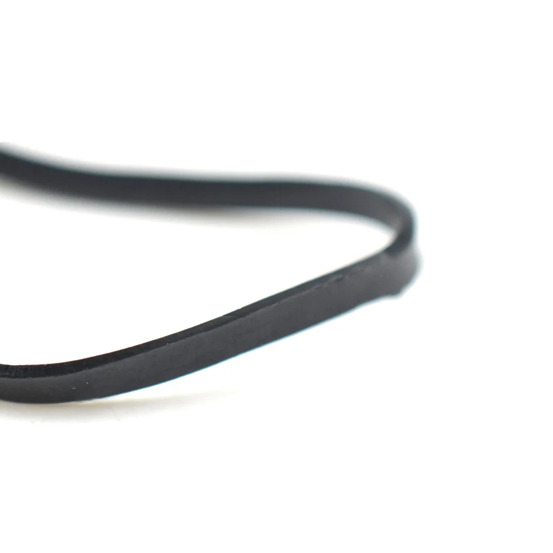 10g/0.35oz Black Flat Leather Rubber Bands High Quality School Office Not Easy to Pull Off Hair Braiders Tool Women DIY 30mm 10g/0.35oz Black Flat Leather Rubber Bands High Quality School Office Not Easy to Pull Off Hair Braiders Tool Women DIY 30mm