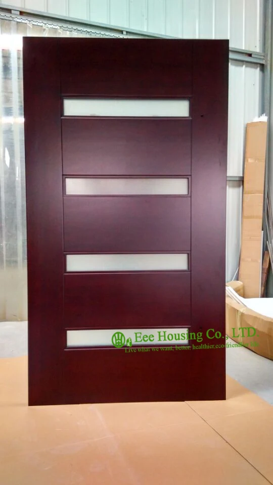 Solid Wood Pivot Front Door - Modern External Pivot Doors for Sale image 2