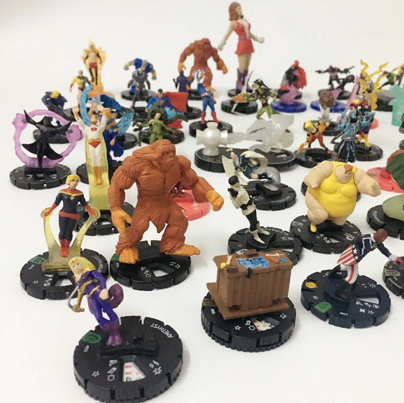 30 шт./компл. Marvel Heroclix WizKids игры Фигурка Игрушка Кукла Brinquedos Фигурки Коллекция Модель подарок