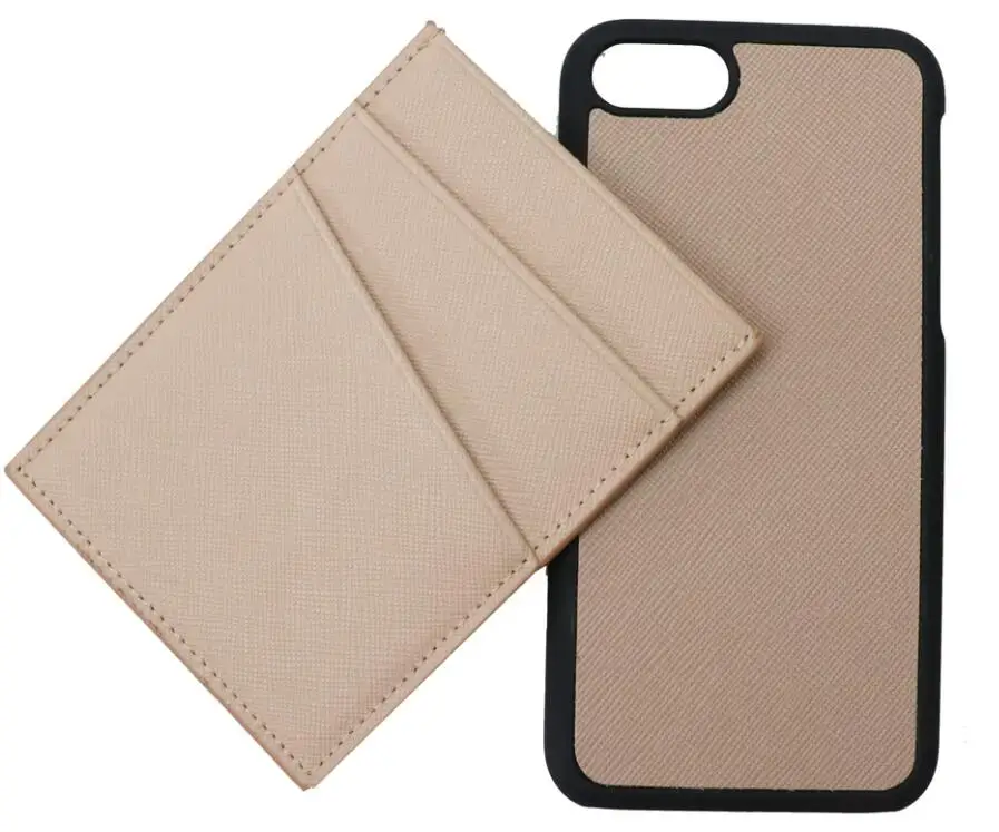 

Limited Edition customed initial letters Saffiano Leather Angled Card Pocket Genuine Leather Versatile Credit Card Holder