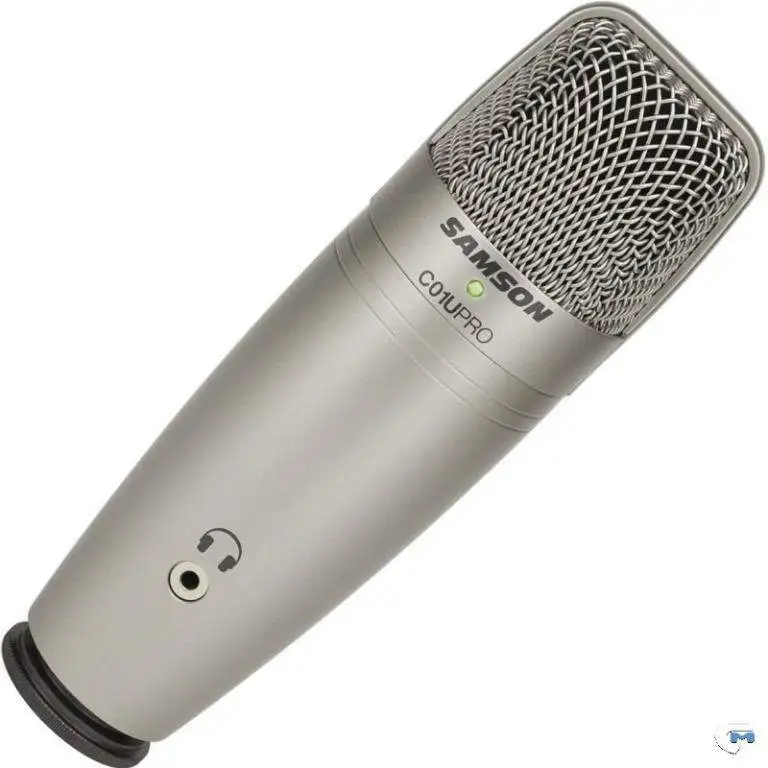 Usb студийный конденсатор Supercardiod Samson C01u Pro микрофон с подставкой для штатива и Ps01 Mic