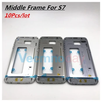 

10Pcs Repair Mid Middle Plate Frame For Samsung Galaxy S7 G930F / S7 edge G935F Front LCD Supporting Housing Chassis Frame Bezel