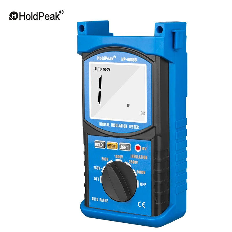 HoldPeak HP 6688B 5000V Digital Insulation Resistance Tester