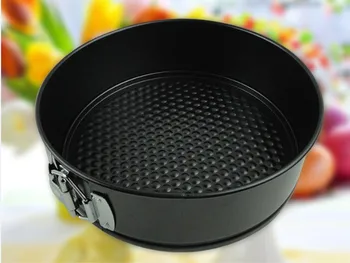 

1PC Carbon Steel Round Circle Cake Mold Removable Bottom Cookie Cake Baking Tool DIY Kitchen Bakeware Oven Home Baking LB 101