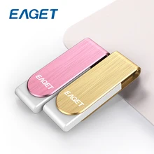 EAGET F50 USB3.0 16 Гб оперативной памяти, 32 Гб встроенной памяти, 64 ГБ USB флэш-накопитель металлический флэш-накопитель USB переносной usb-накопитель 16 Гб оперативной памяти, 32 Гб встроенной памяти, 64 ГБ Водонепроницаемый Memoria USB
