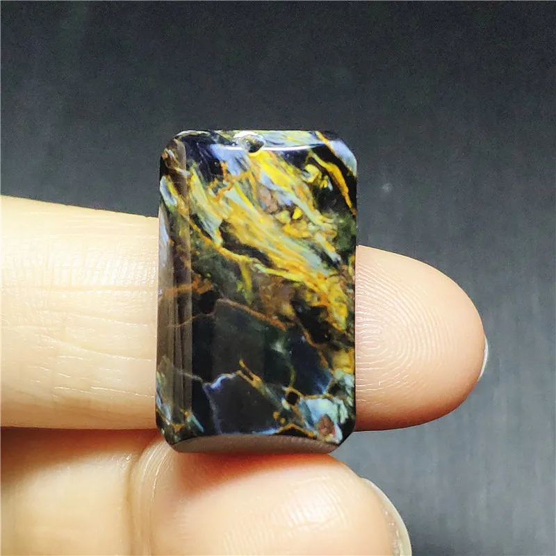 Natural Blue Pietersite Pendant (6)