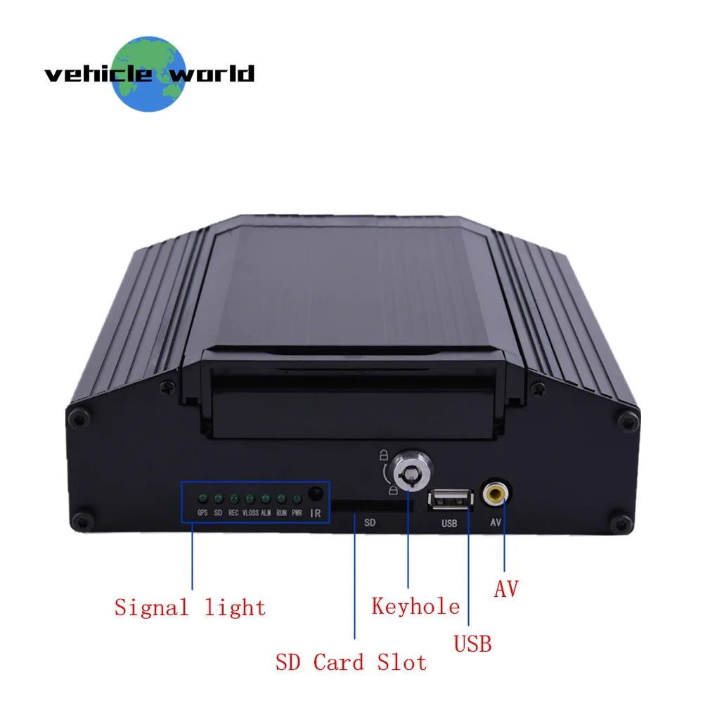 AHD 720P 4Ch HDD SD карта GPS 3G школьный автобус прицеп грузовик такси автомобиль