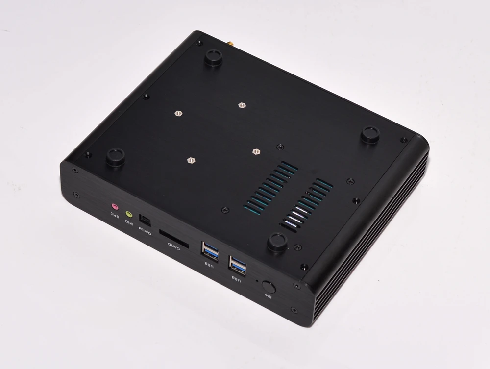 [5Gen Broadwell CPU] Win10 Mini pc i7 Barebone Intel Nuc Безвентиляторный Компьютер Core 5557U Graphics Iris 6100 4K HD