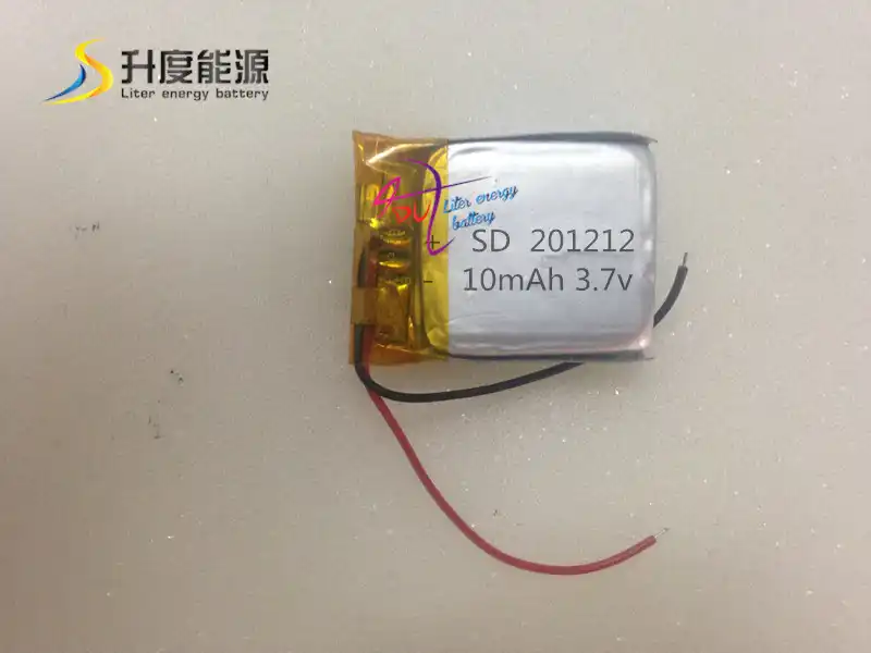 Новые продукты!! литий полимерный аккумулятор 201212 10 мАч аккумулятор|batteries