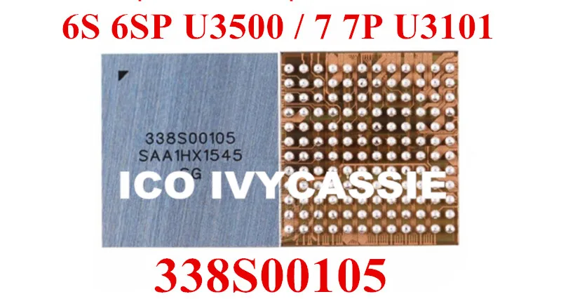 Новинка 338S00105 для iPhone 7 7plus U3101 6S Plus U3500 большая аудиосистема IC большой основной