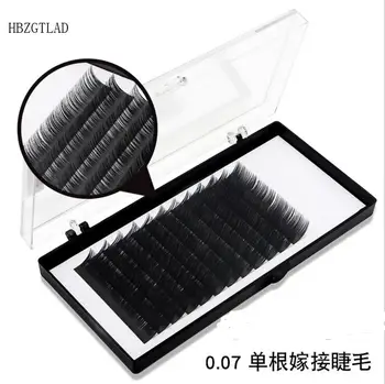 

High quality C/D/CC/DD curl 0.07mm mink eyelash extension,individual eyelashes natural eyelashes make up fake false eyelashes