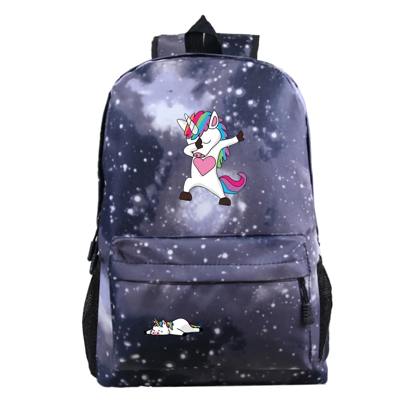 7 Bolsa Tassen Mochila Unicorn Boom 19 дизайн книжная сумка обратно в школьные сумки аниме-рюкзак путешествия plecak ноутбук мужчины Sac Dos Femme - Цвет: 7