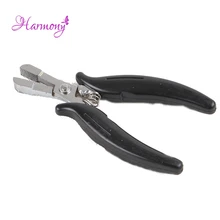 1 шт./партия плоскогубцы для волос из нержавеющей стали для наращивания волос с плоским наконечником многофункциональные микро кольца щипцы для наращивания волос