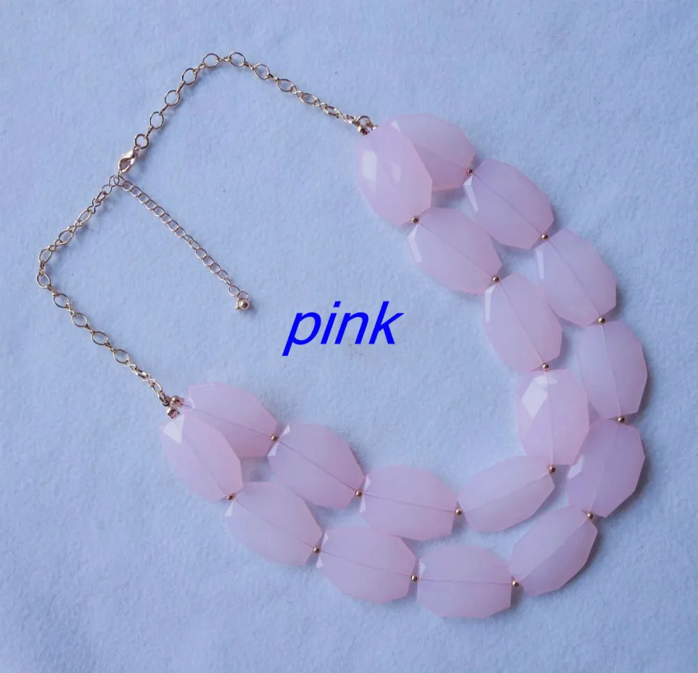 double strand necklace