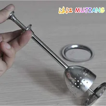 Новая сеточка для заваривания чая из нержавеющей стали многоразовый ситечко для рассыпной чай травяной фильтр ситечко для чая 4,5*17 см