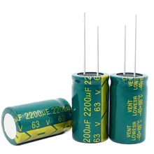 63v 2200uf 2200uf 63v 63 v 2200 uf 2200 uf 63 v Size:18X31 best quality New origina