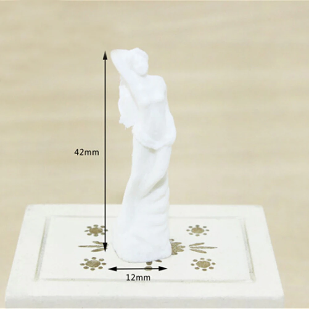 

Vintage Mini Goddess Statue/Fair Angels Resin Sculpture,People Ornaments,