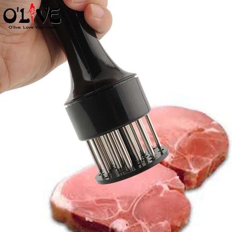 Нержавеющая сталь Мясо Tenderizer игла Молотки для взбивания мясо суставы куриное