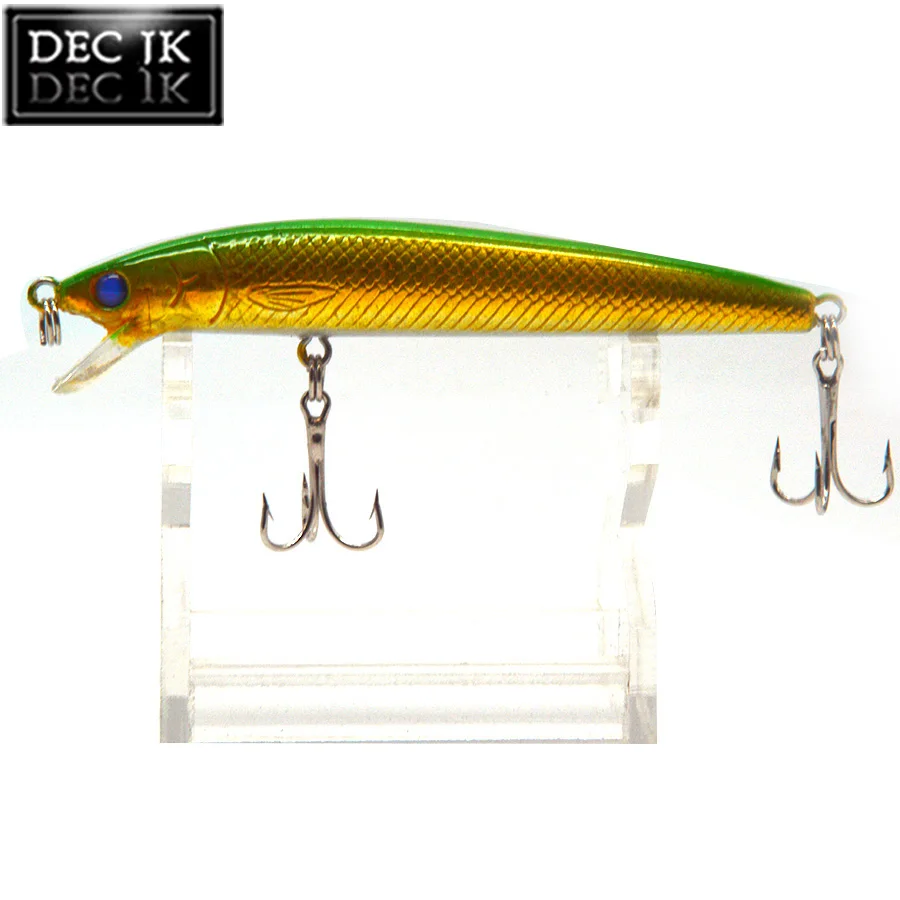 5PCS Crankbaits Minnow Plastic Hard Fishing Lure Fake Bait For Pike Carp Tackle Saltwater Fishing Lures Artificial Laser Baits (11)