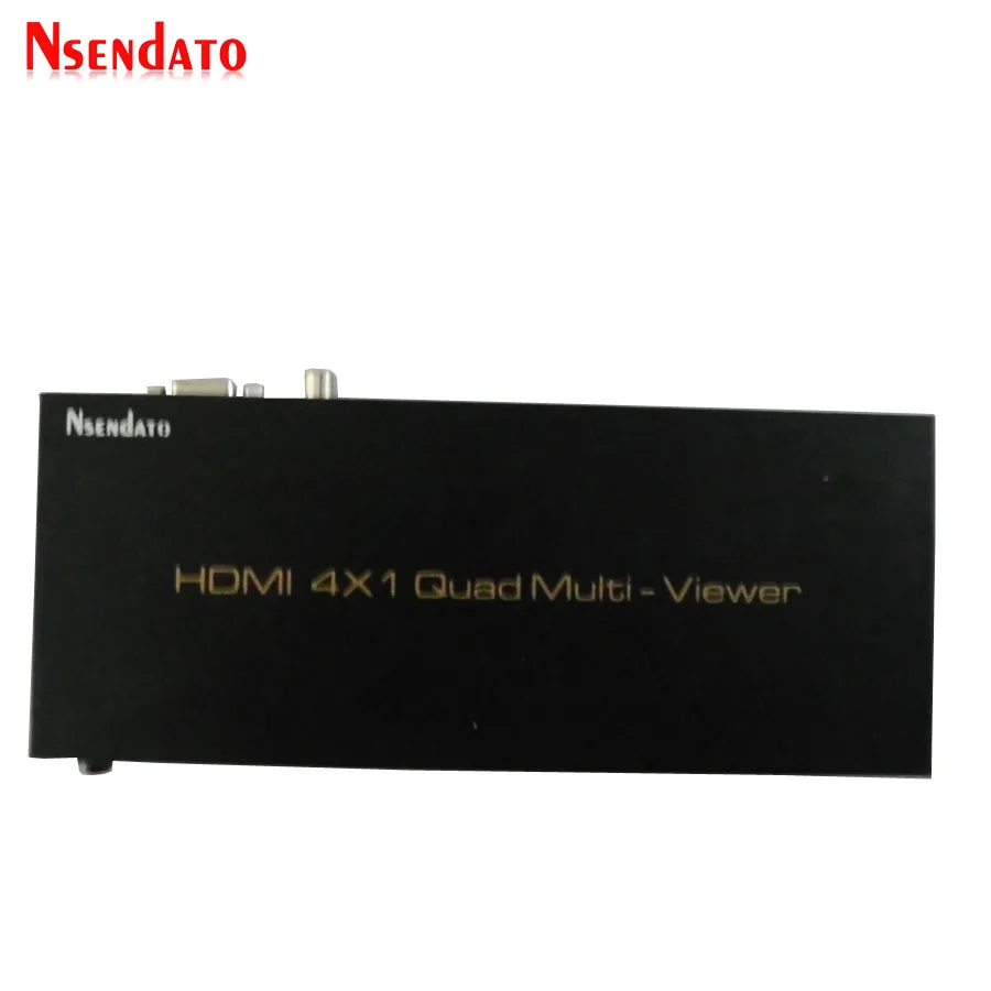 HDMI 4x1 четырехъядерный многоэкранный сплиттер 4 в 1 выход адаптер конвертер с RS232 ИК