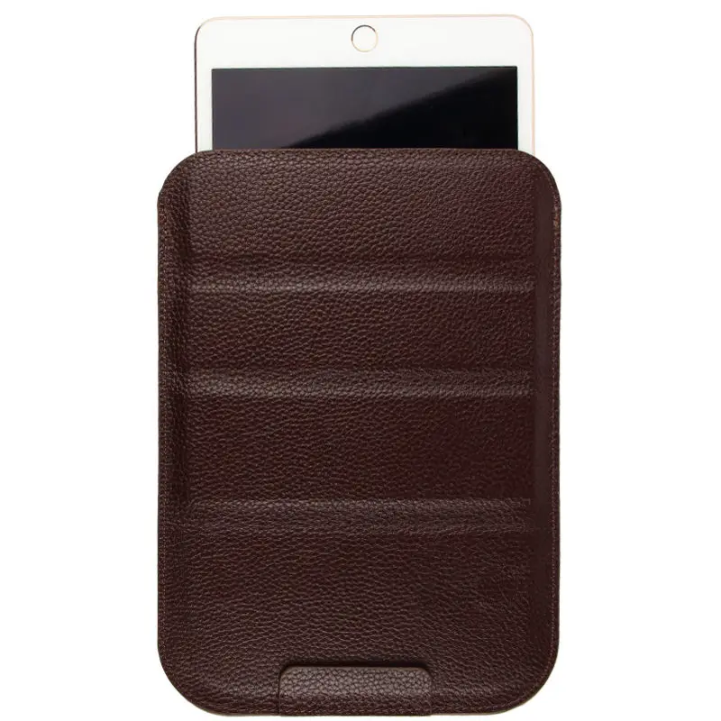 AJIUYU чехол из натуральной кожи для iPad Pro 12,9 дюйма Чехол защитный смарт-чехол для планшета Новинка Pro12.9 защитный чехол из воловьей кожи - Цвет: brown