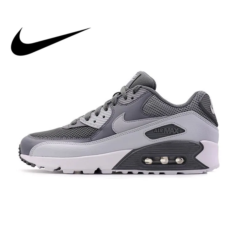 

Original Authentic NIKE Men's AIR MAX 90 ESSENTIAL Breathable Running Shoes Sneakers Sport Outdoor Comfortable 537384-073