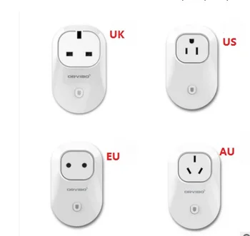 

25pcs. Orvi.bo S20 Smart Wi-Fi Wall Mounted Socket with EU.US.UK or AU Plug. DHL free.