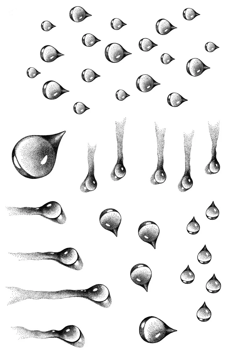 

3D water drop Clear Stamp for Scrapbooking Transparent Silicone Rubber DIY photo album/Card Making