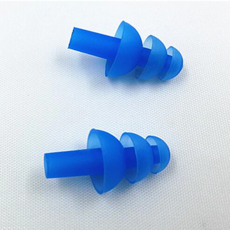 Soft Silicone Anti Noise Foam Ear Plugs For Swim Bath Sleep Waterproof Protector