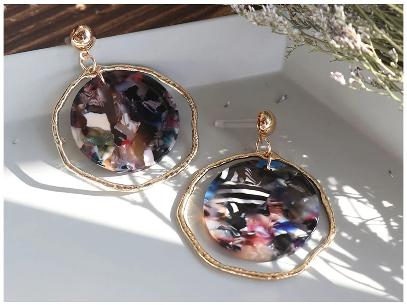 Acrylic Earrings  (4)