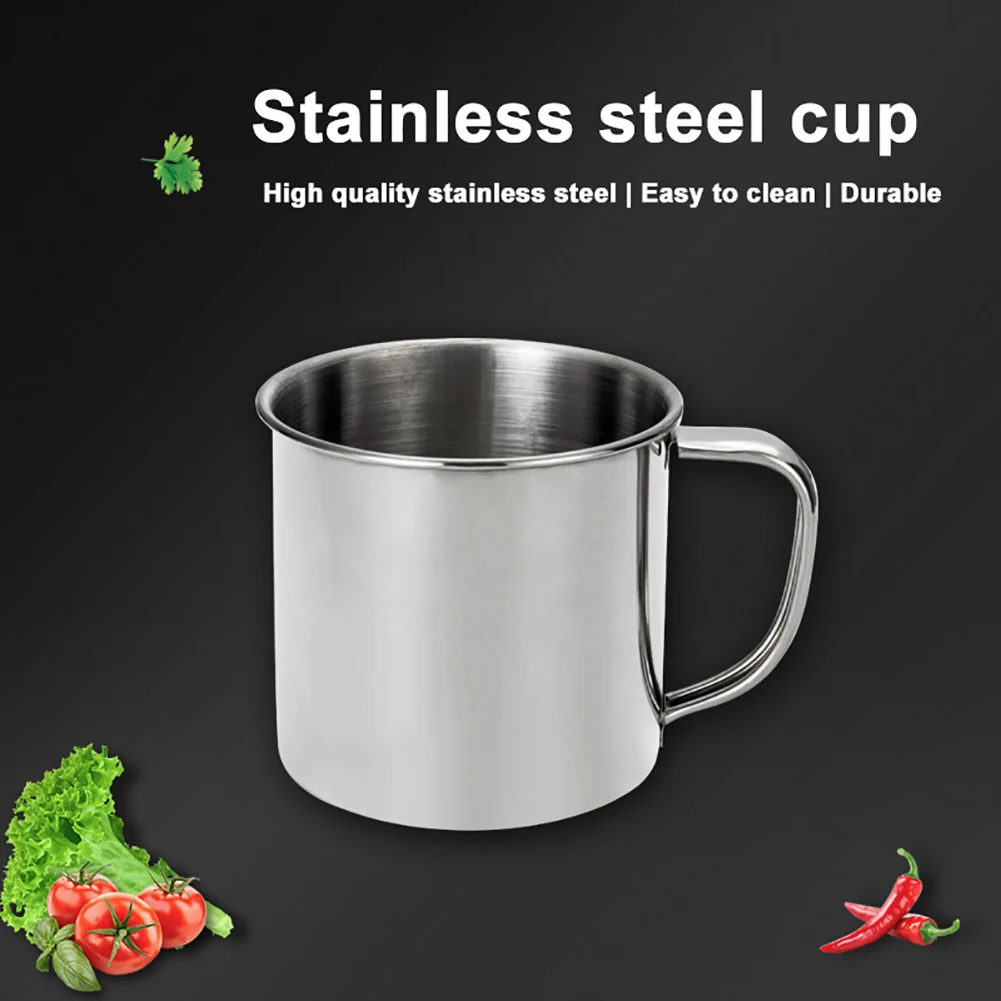 Baru 300 Ml Portable Stainless Steel Perjalanan Kopi Mug Teh Cangkir Air Minum Tumblers Aliexpress