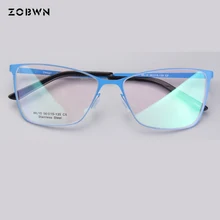 Микс, распродажа, модные женские очки в форме бабочки Q'ty, ультра-светильник oculos de grau feminino для близорукости