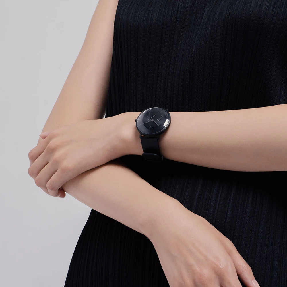 100% Смарт часы Xiaomi Mijia кварцевые с шагомером Smartband Bluetooth 4 0 Mi Band автоматической