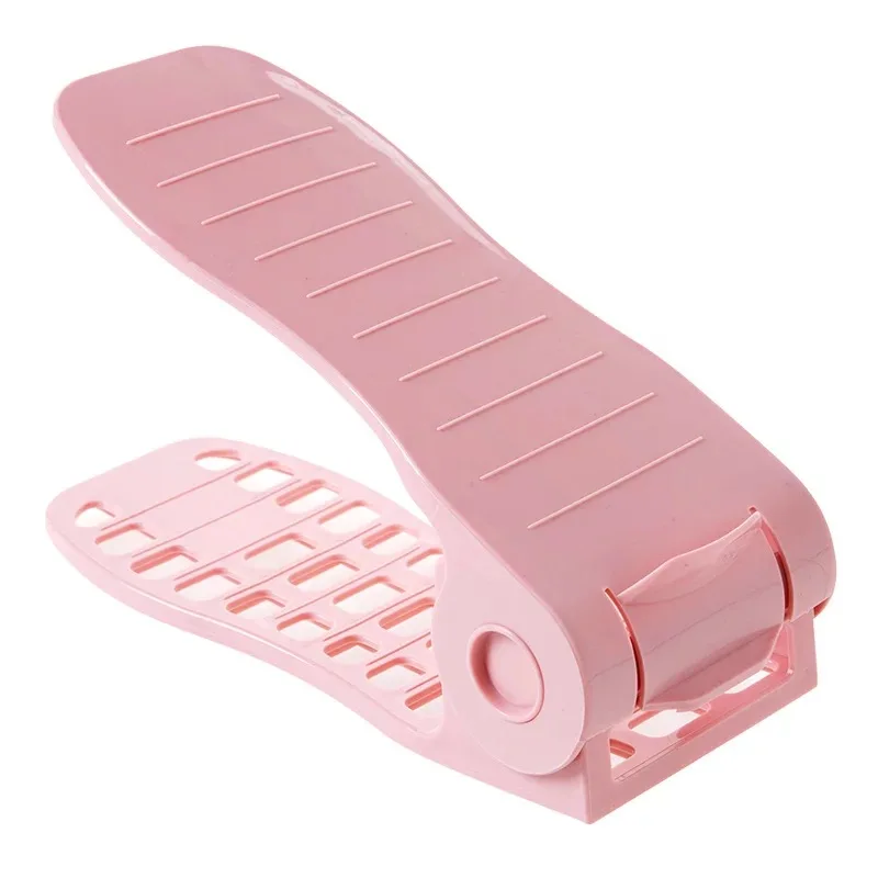 8PCS Adjustable Shoes Racks Organizer Shoes Cabinets Double Layer Shoes Holder