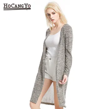 

HCYO Spring Summer New Women's Clothing Thin Cardigans Sweaters Free Size Cool Sunscreen Shirt Ladies Loose Long Sweater Shawl