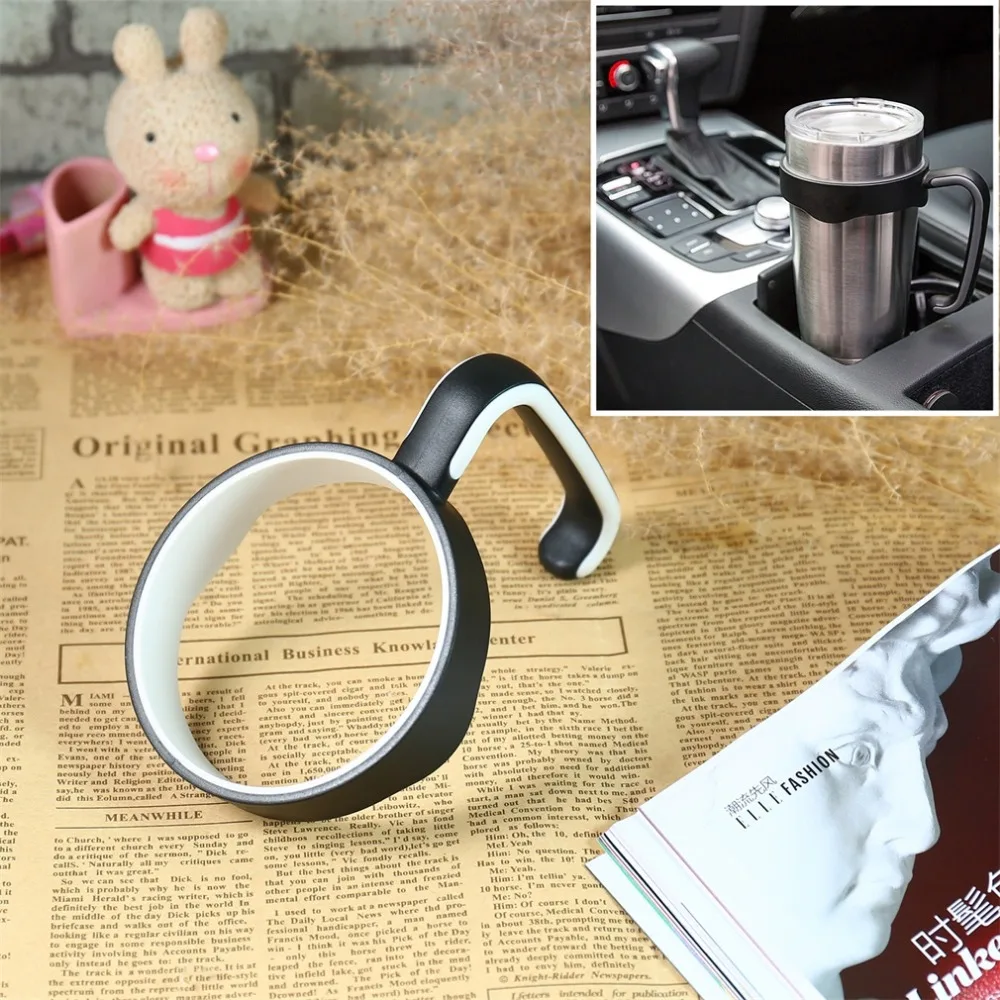 

Newest Portable PP 20 Oz Handle Bearing Cup Holder Anti-Slip Seamless Cup Handle Holder For YETI Stylish Design for YETI