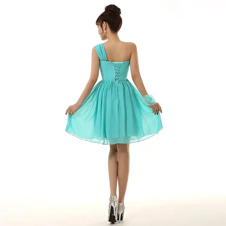 modest turquoise bridesmaid dresses