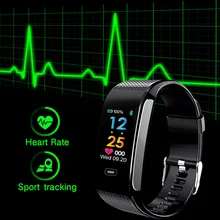 Модный умный Браслет цветная экранная полоса кровяное давление пульсометр браслет фитнес-трекер Браслет Шагомер