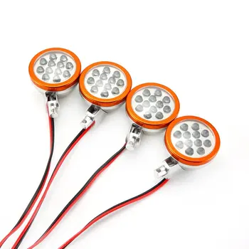 

2019 4 LED Lights Receiver Kit Plastic Shell Lotus Headlights for 1/5 HPI BAJA Rovan King Motor 5B RC Car Parts Accessories