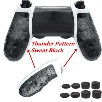 

2pcs PS4 Non-slip Handle Hand Grip Case Cover Hang handhold for Sony PlayStation 4 Pro PS4 Slim Gamepad Controller Accessories