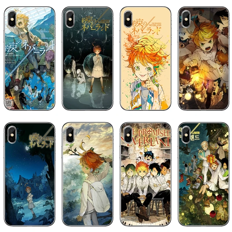 

cartoon The Promised Neverland For Xiaomi Mi 8 SE Pro 6 6X A1 A2 Lite 5 5s 5x note mix 2s max 2 3 case Soft phone cover cases