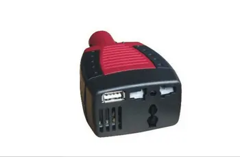 

1pcs DC 12V input voltage and AC 220V output 150W car power inverter with USB port