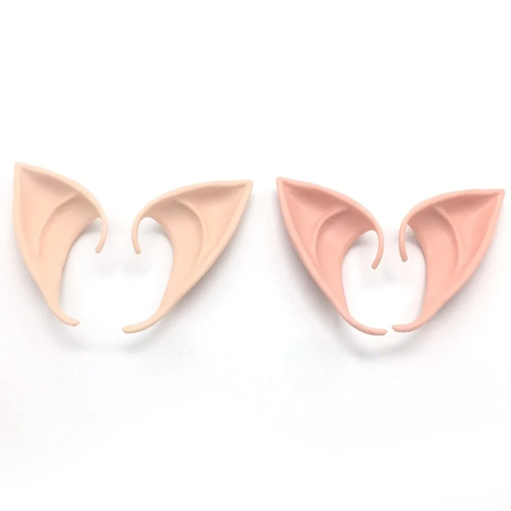 Mysterious Angel Elf Ears Halloween Costume Props – Latex Prosthetic False Ears for Cosplay Accessories and Party Supplies image 6
