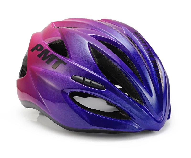 PMT ультралегкий 235 г дорожный велосипедный шлем фиолетовый велосипедный MTB горный велосипед шлемы для мужчин 14 отверстий L 58-61 см удобный