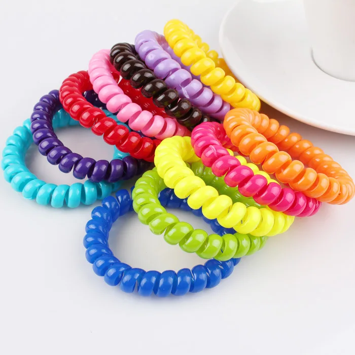 100pcs/lot headwear women Increase Tuba Candy Color Coil Telephone Hair accessories Telephone Circle Yiwu Rubber String frozen 100pcs/lot headwear women Increase Tuba Candy Color Coil Telephone Hair accessories Telephone Circle Yiwu Rubber String frozen