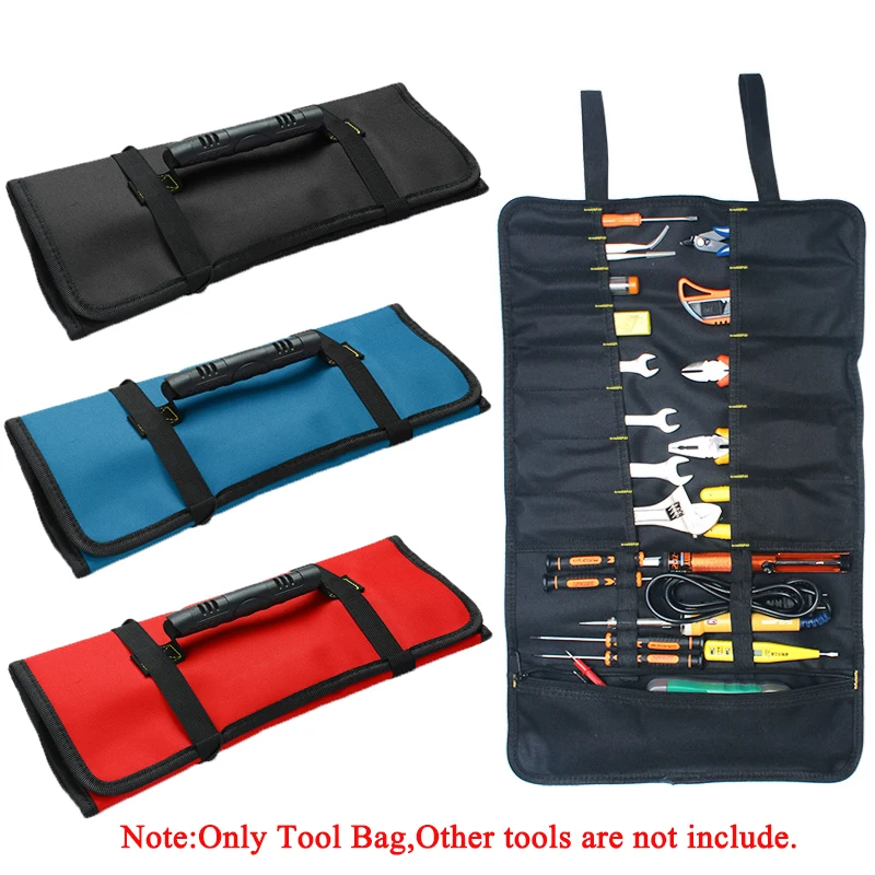 Универсальный инструмент сумки практичные ручки для переноски Оксфорд холст долото утилита рулонные сумки инструмент 3 цвета новый